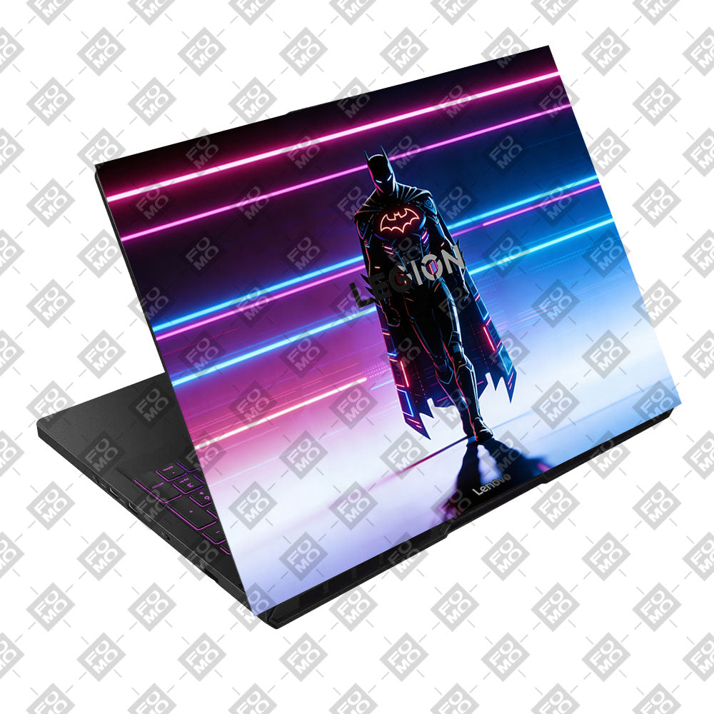Neon Superhero Streaks Lenovo Legion Pro 5 16AFR10 3D Laptop Skin
