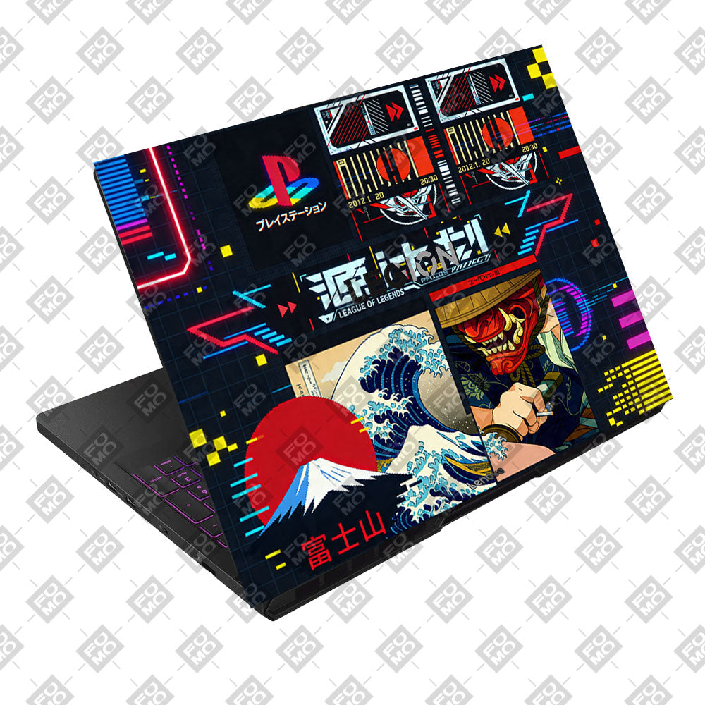 Retro Console Gaming Lenovo Legion Pro 5 16AFR10 3D Laptop Skin
