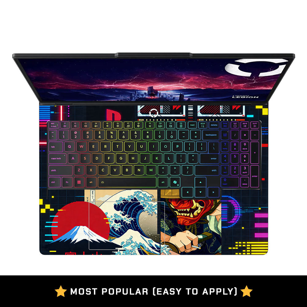 Retro Console Gaming Lenovo Legion Pro 5 16AFR10 3D Laptop Skin