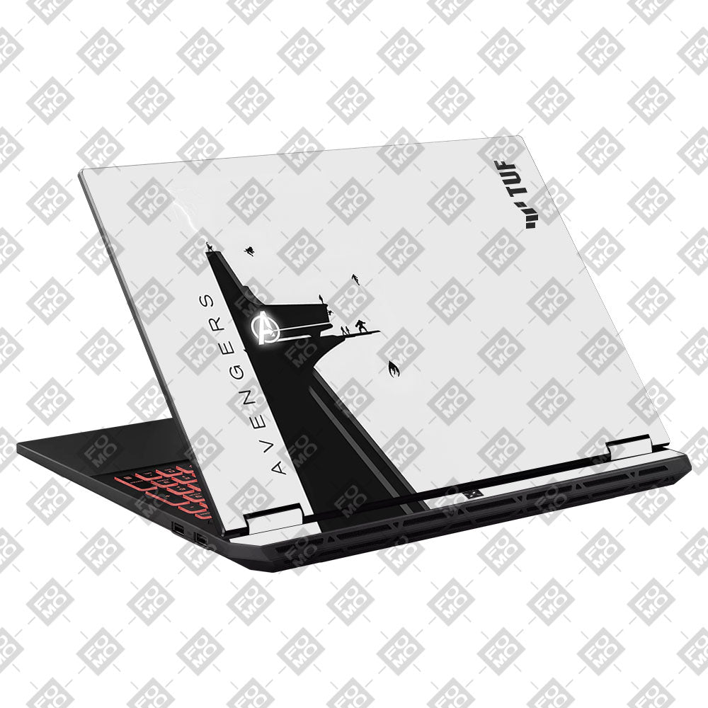Avengers In Action Asus TUF Gaming A16 2025 Laptop Skin