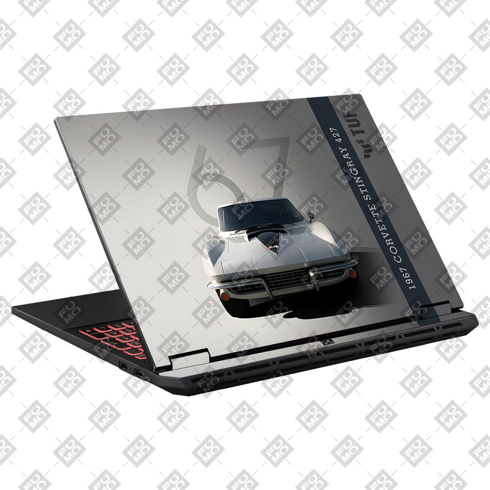 1967 Corvette Stingray 427 Asus TUF Gaming A16 2025 Laptop Skin