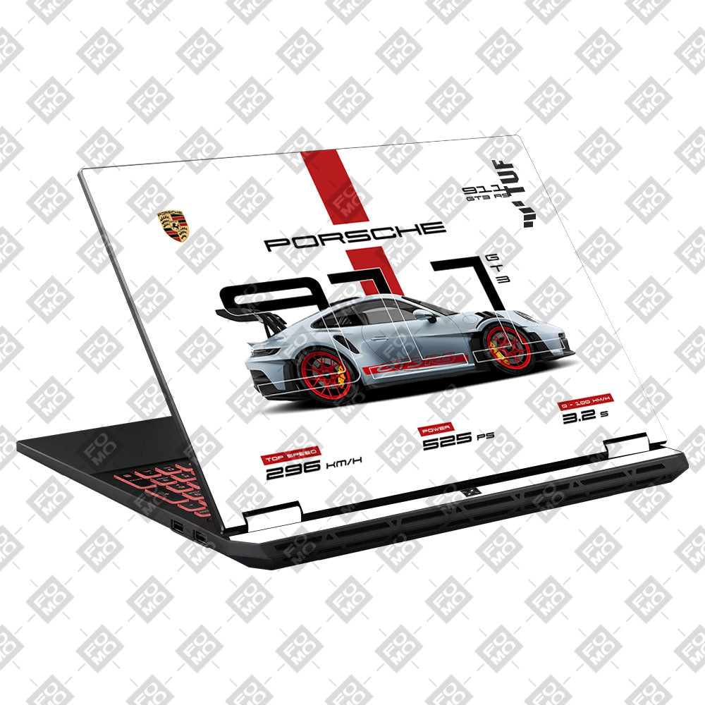 Porsche 911 GT3 RS Asus TUF Gaming A16 2025 Laptop Skin