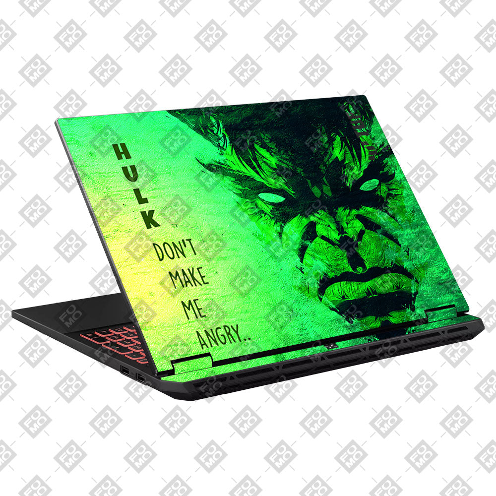Hulk Don't Make Me Angry Asus TUF Gaming A16 2025 Laptop Skin