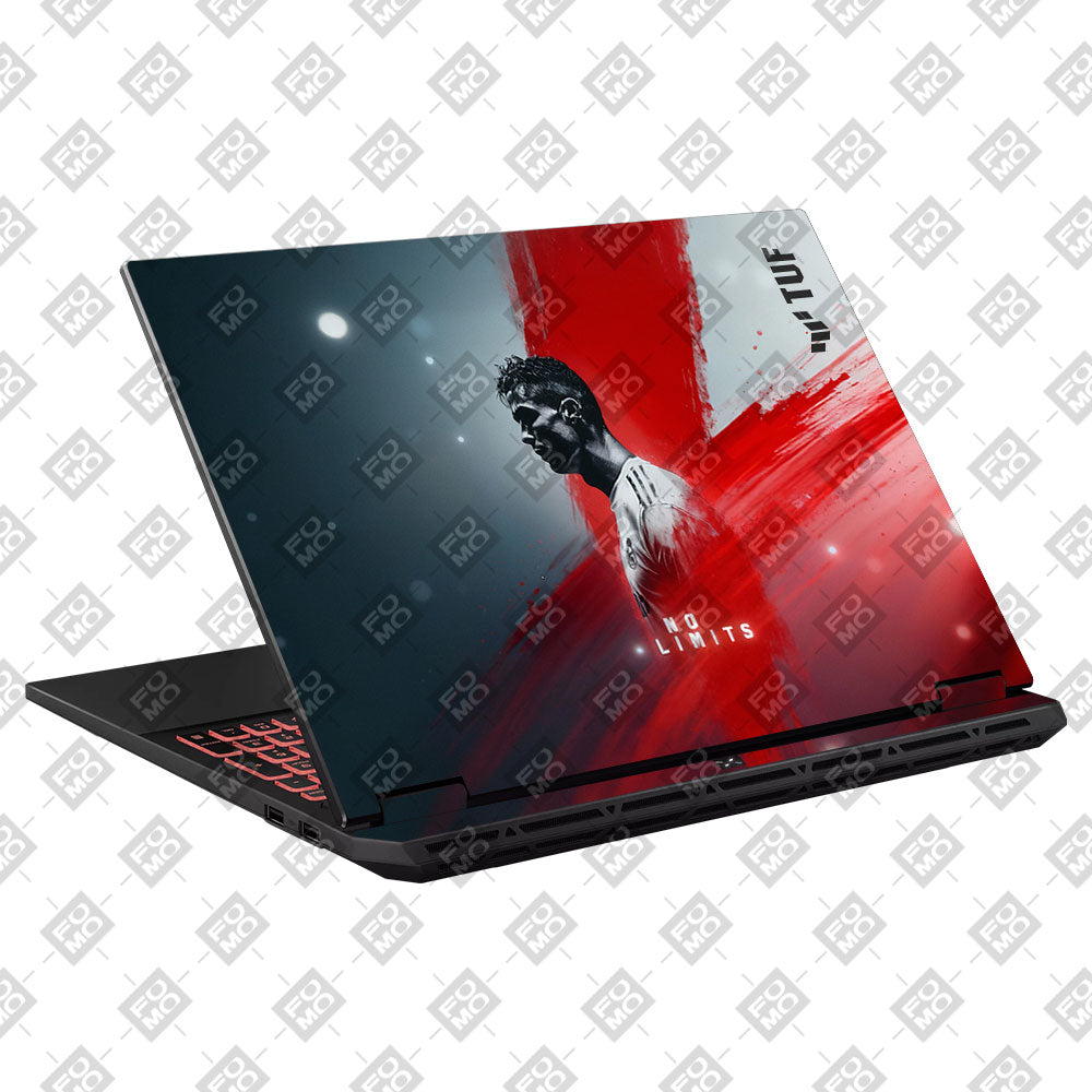 No Limits Ronaldo Spirit Asus TUF Gaming A16 2025 Laptop Skin