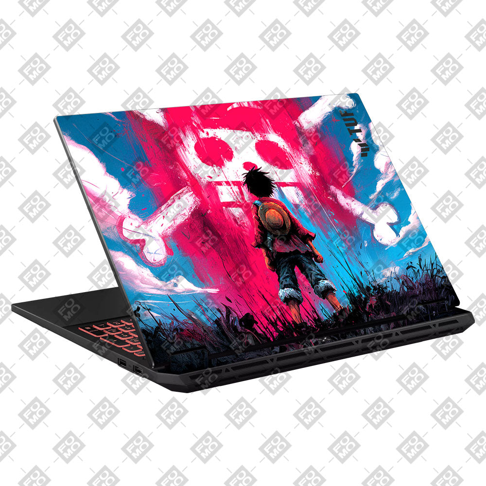 Straw Hat Graffiti One Piece Asus TUF Gaming A16 2025 Laptop Skin