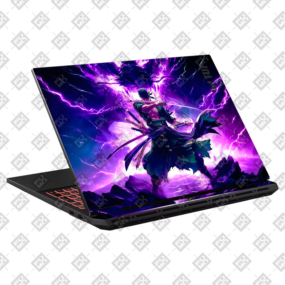 Roronoa Zoro Hell Mode Asus TUF Gaming A16 2025 Laptop Skin