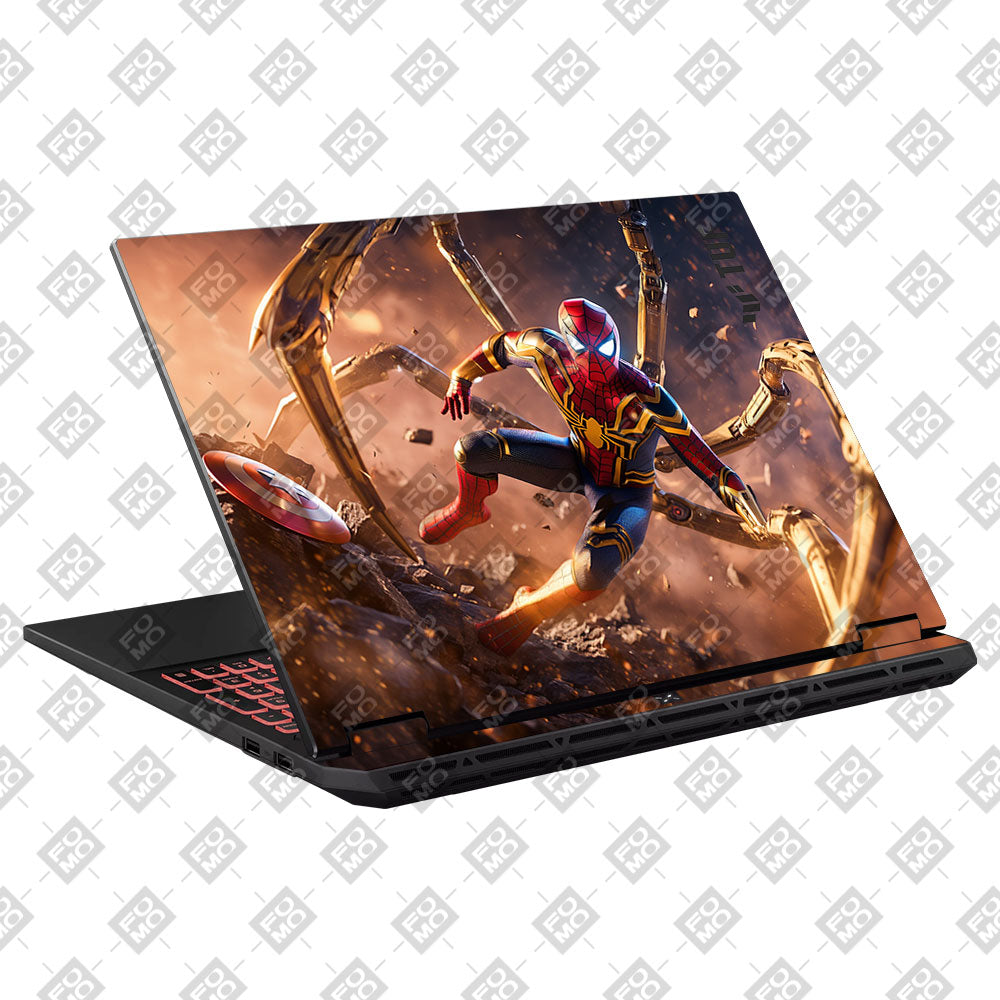 Spider Man Mech Arms Asus TUF Gaming A16 2025 Laptop Skin