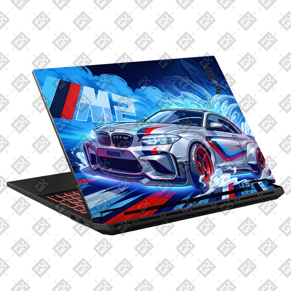 BMW M Performance Asus TUF Gaming A16 2025 Laptop Skin