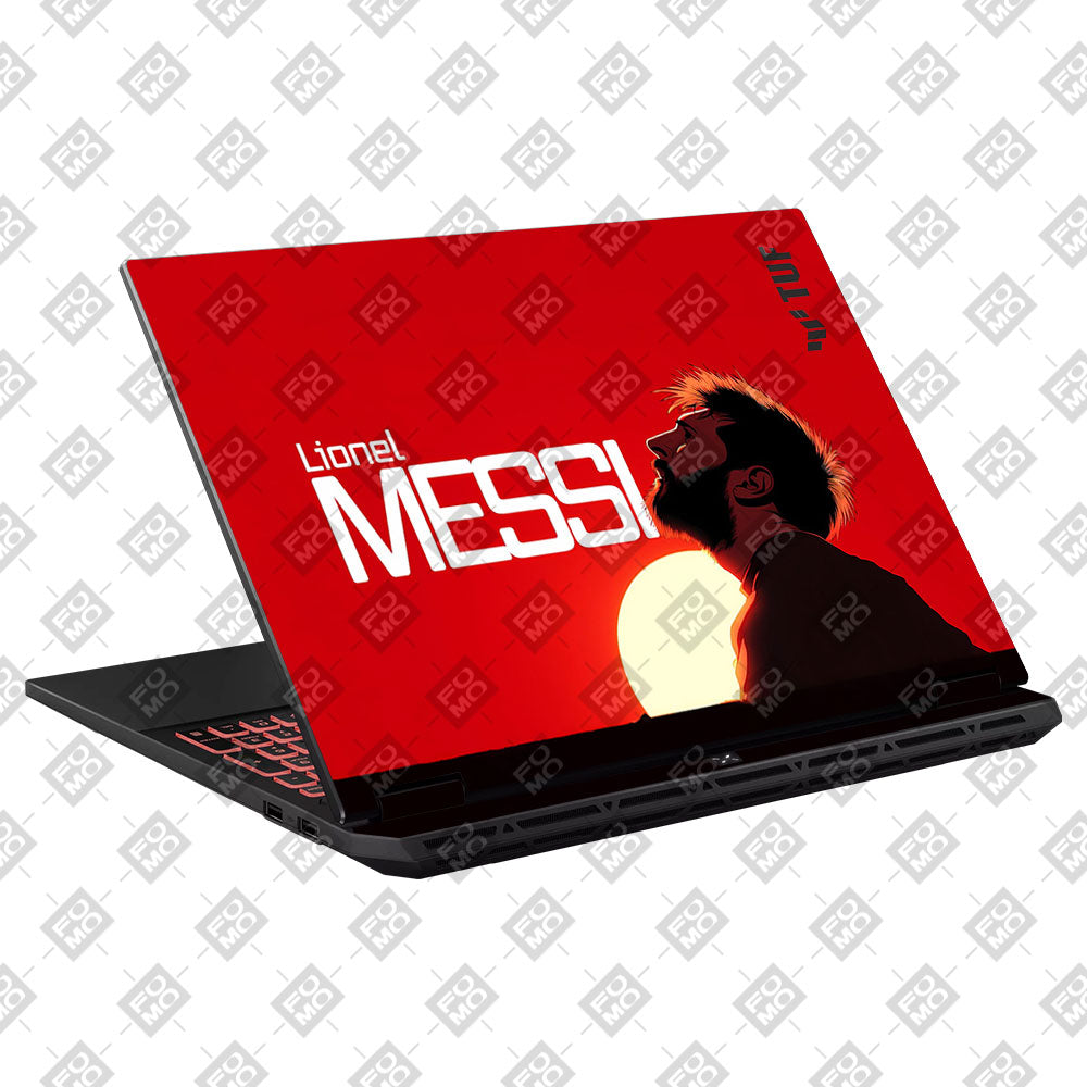 Messi Sunset Icon Asus TUF Gaming A16 2025 Laptop Skin