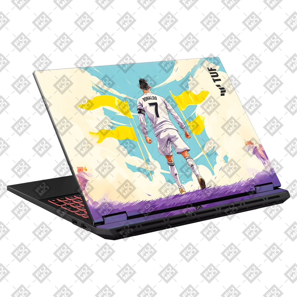 Ronaldo Final Boss Asus TUF Gaming A16 2025 Laptop Skin