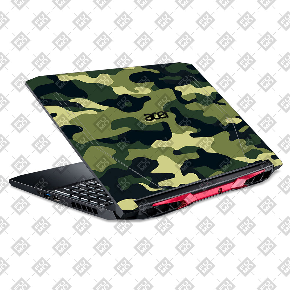 Forest Green Camo Acer Nitro 5 AN515 44, 56 Laptop Skin