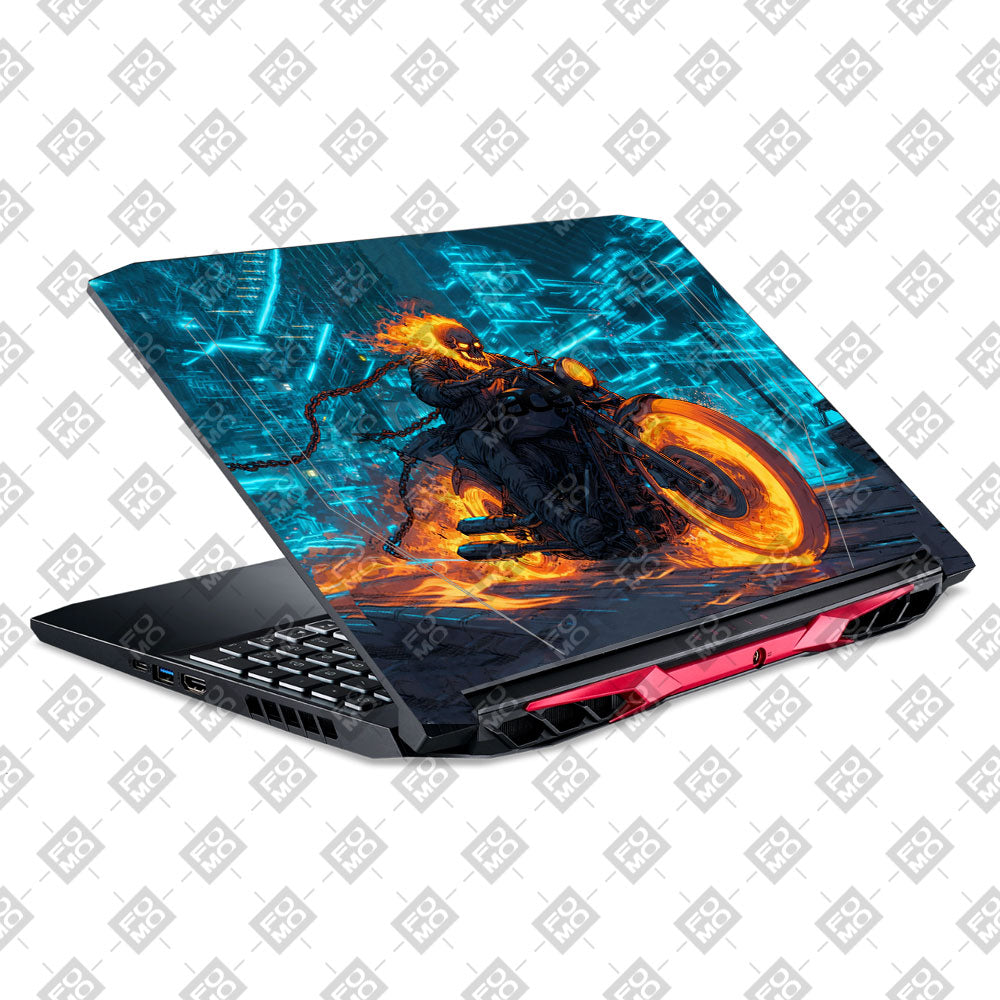 Hellfire Rider Acer Nitro 5 AN515 44, 56 Laptop Skin