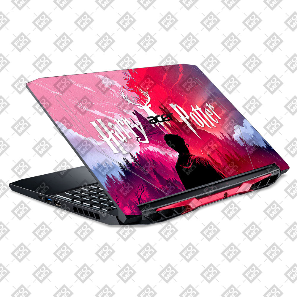 Harry Potter Magical Hogwarts Acer Nitro 5 AN515 44, 56 Laptop Skin