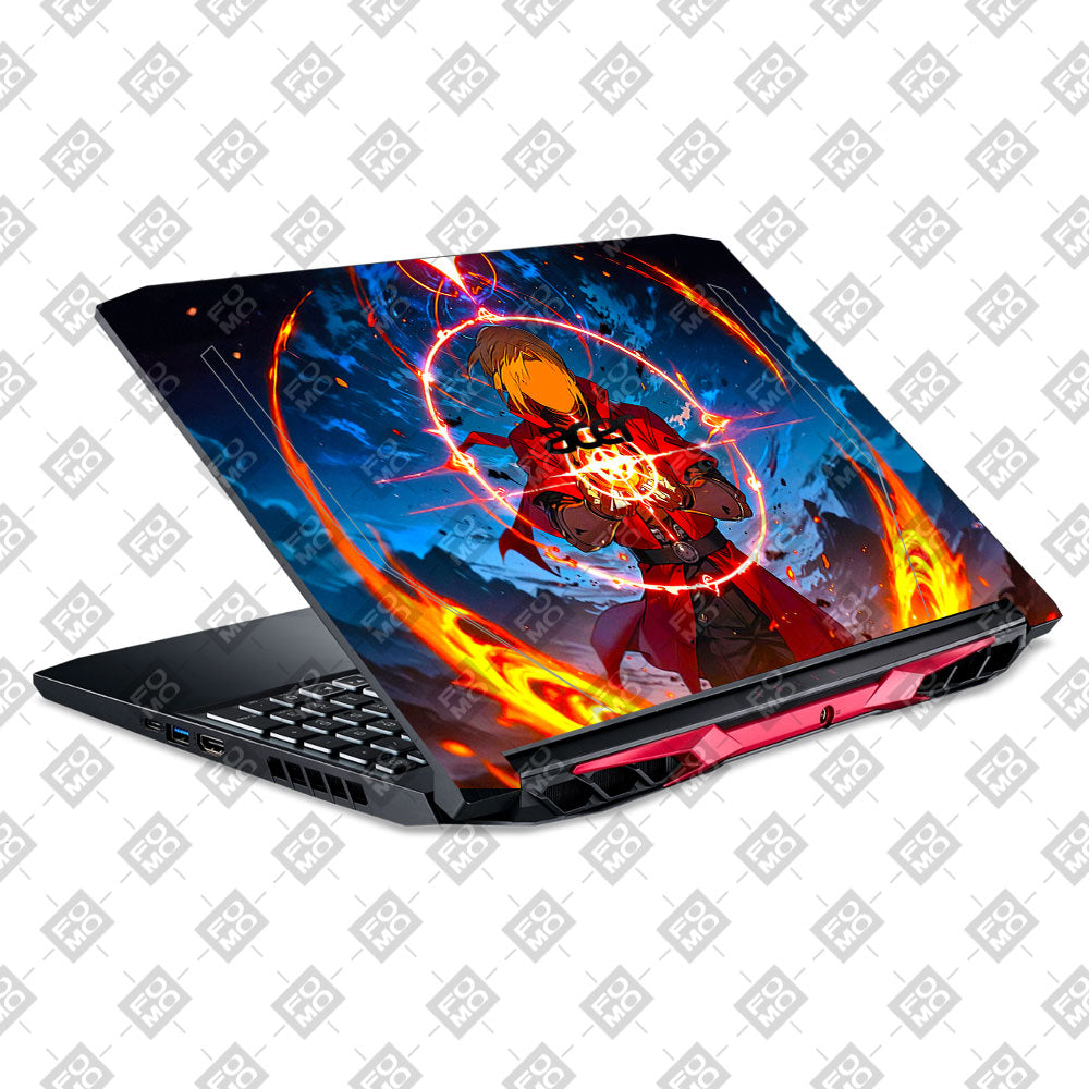Edward Elric Fullmetal Alchemist Acer Nitro 5 AN515 44, 56 Laptop Skin