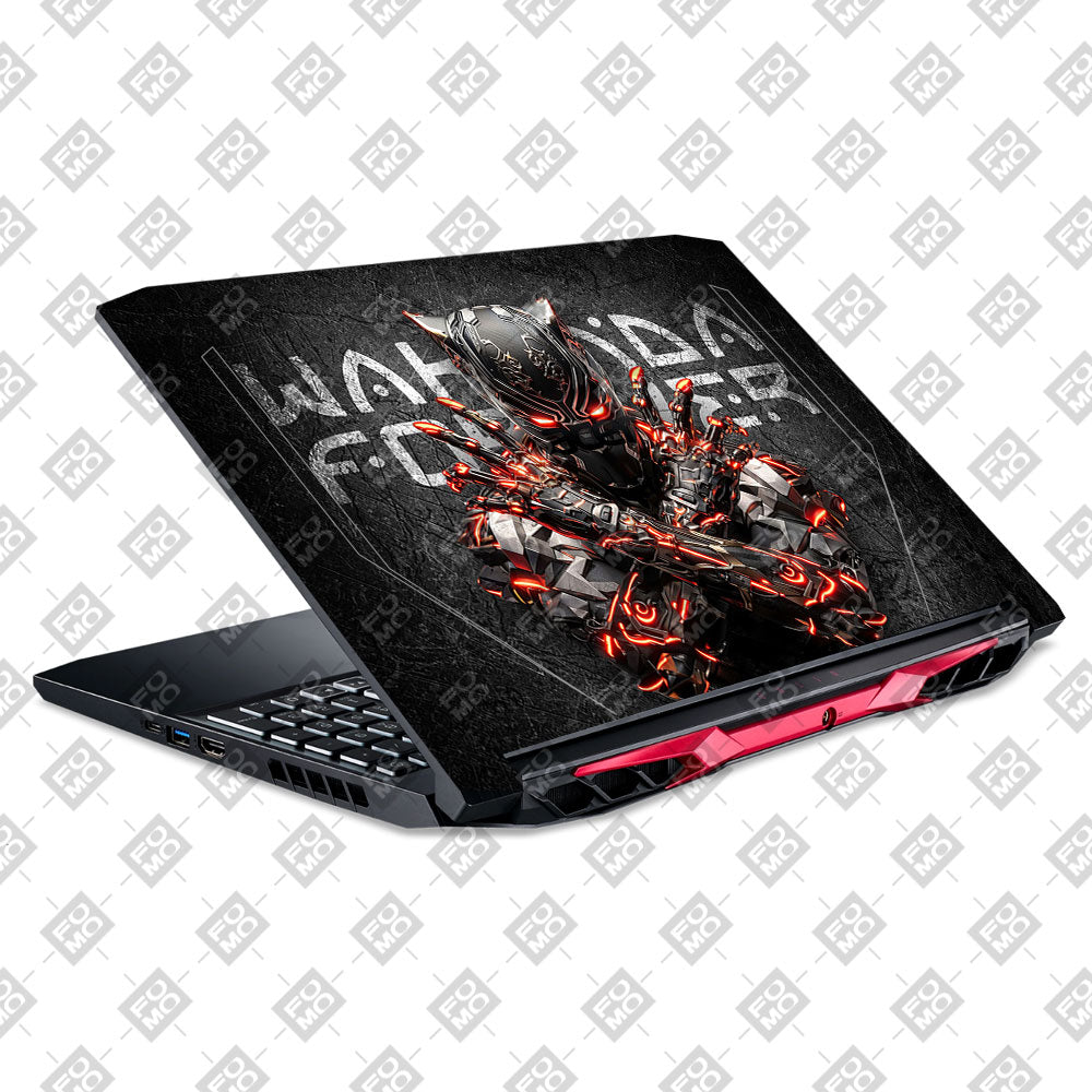 Black Panther Glowing Fury Acer Nitro 5 AN515 44, 56 Laptop Skin