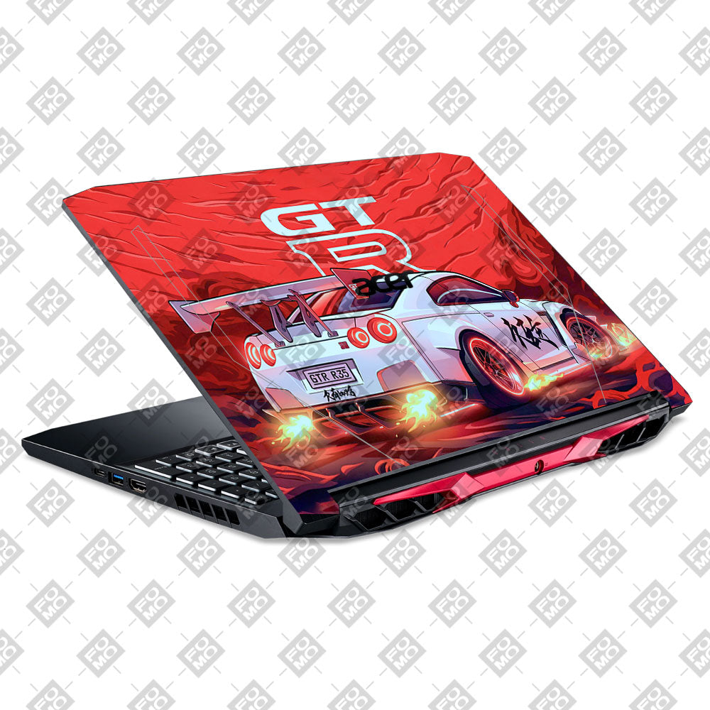 Nissan GTR Turbo Performance Edition Acer Nitro 5 AN515 44, 56 Laptop Skin