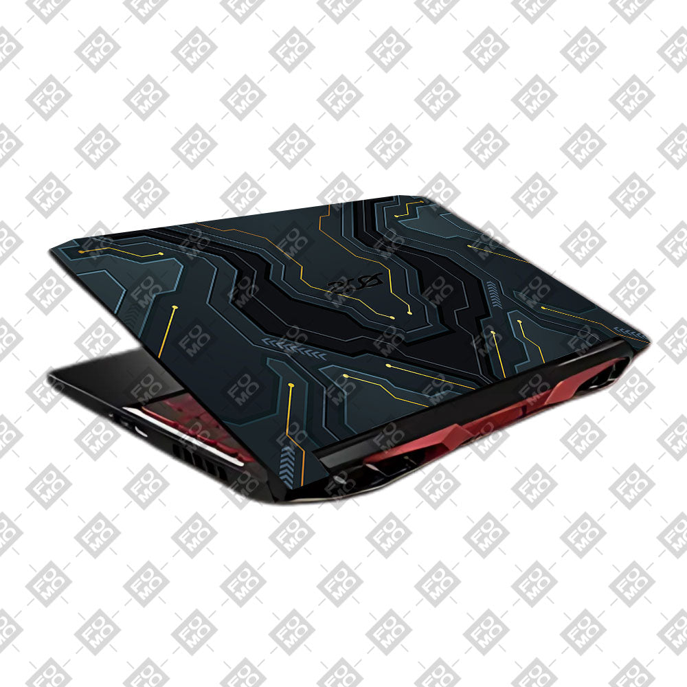 Futuristic Techno Acer Nitro 5 AN515 45, 55, 57 Laptop Skin