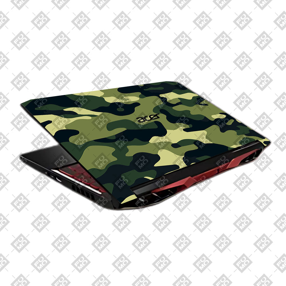 Forest Green Camo Acer Nitro 5 AN515 45, 55, 57 Laptop Skin