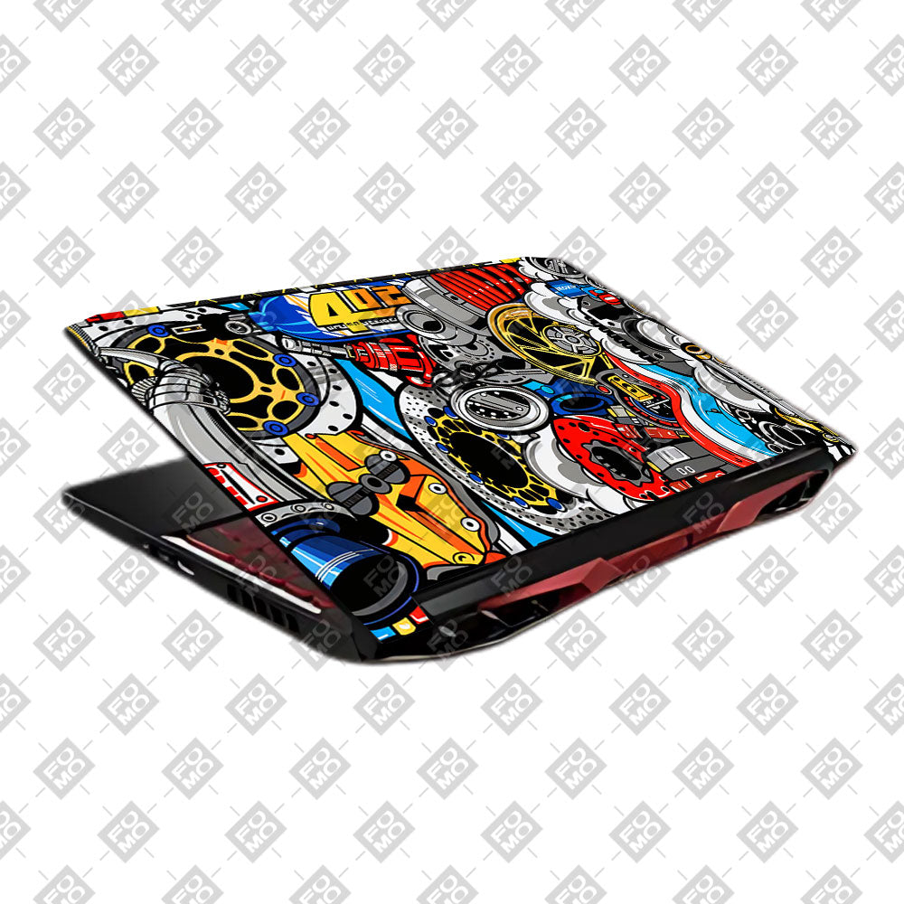 Mechanical Chaos Acer Nitro 5 AN515 45, 55, 57 Laptop Skin