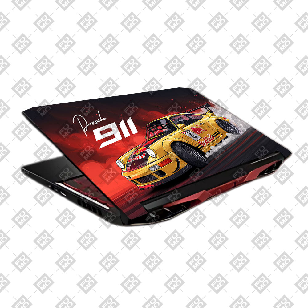 Porsche 911 Red Bull Classic Racer Acer Nitro 5 AN515 45, 55, 57 Laptop Skin