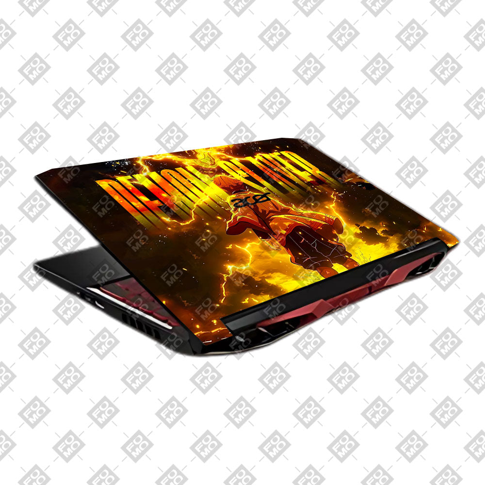 Zenitsu Lightning Strike Acer Nitro 5 AN515 45, 55, 57 Laptop Skin