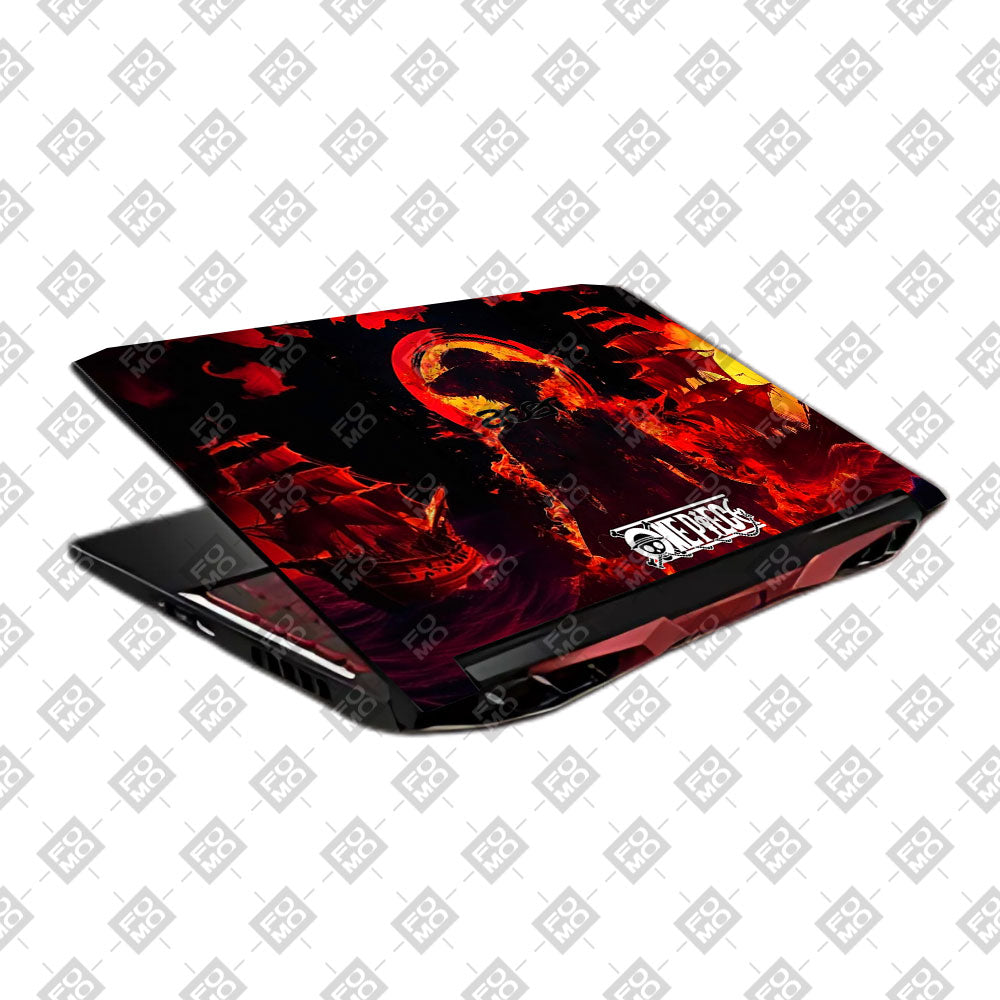 Luffy's Burning Tide Acer Nitro 5 AN515 45, 55, 57 Laptop Skin