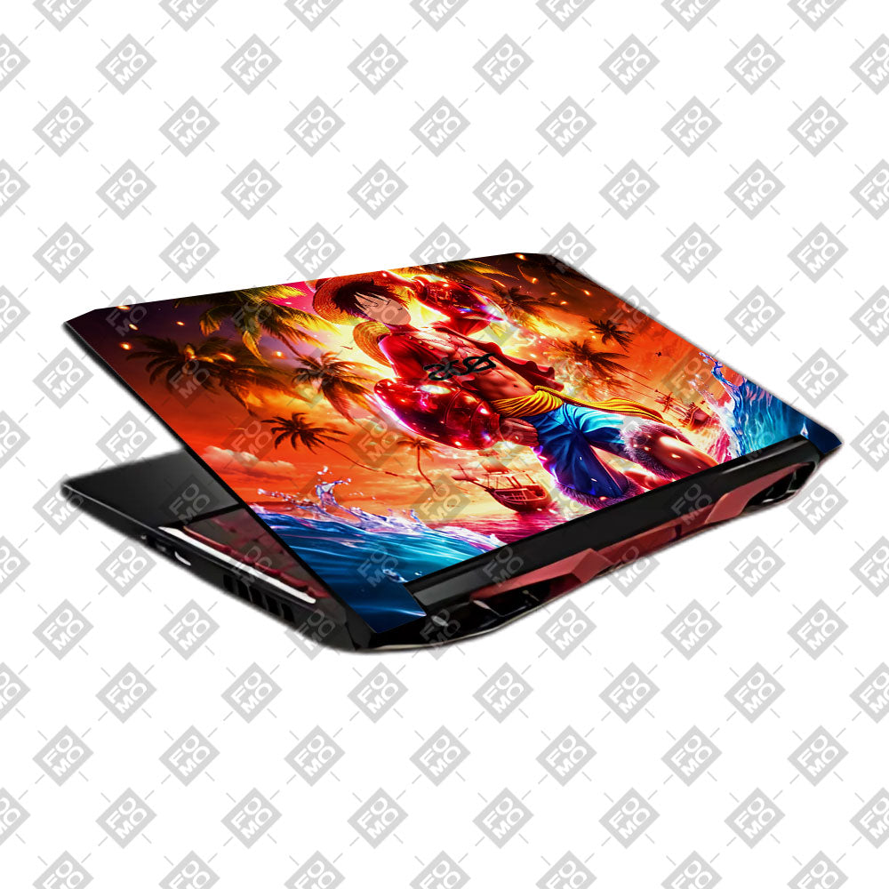 Luffy's Radiant Will Acer Nitro 5 AN515 45, 55, 57 Laptop Skin