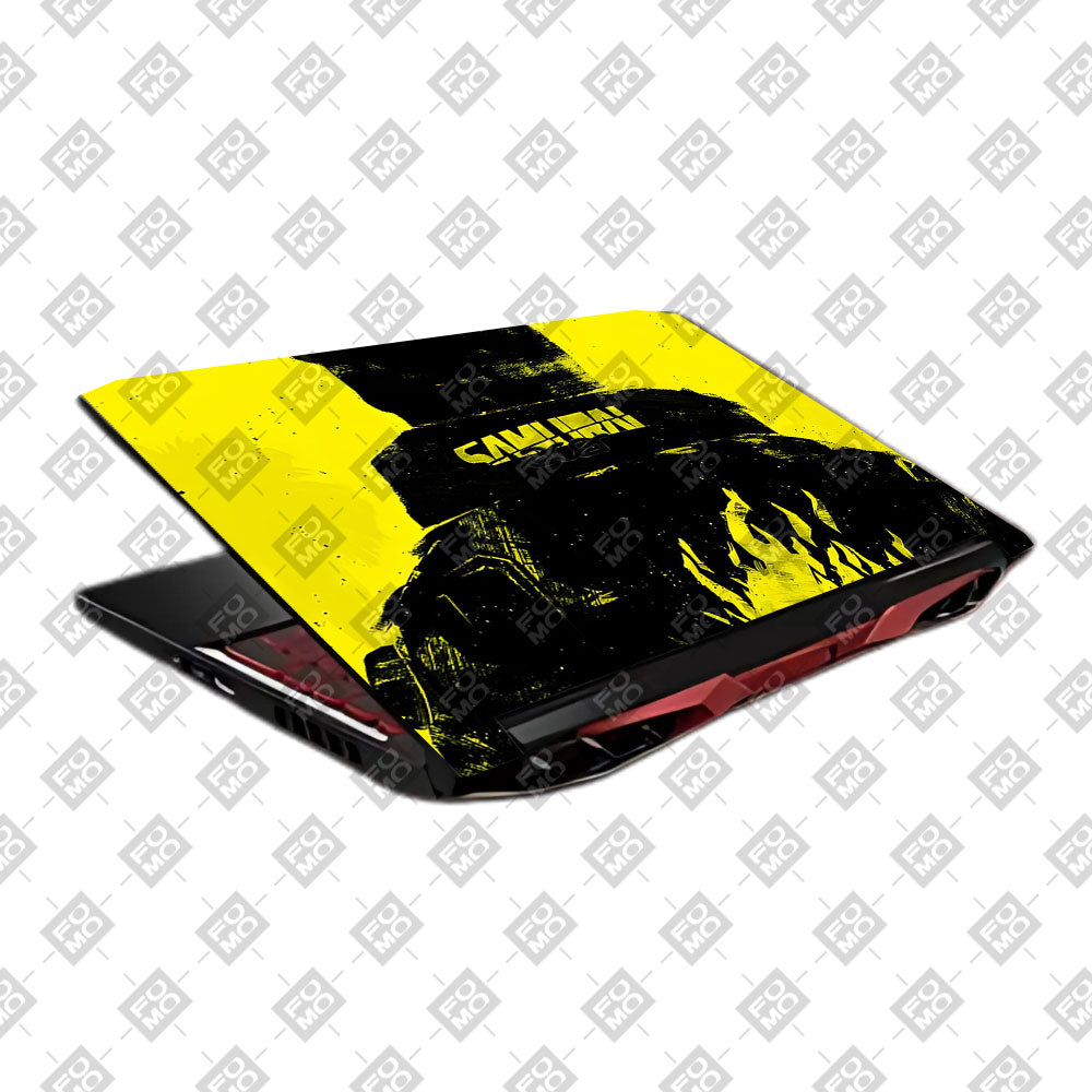 Backlit SAMURAI Jacket Acer Nitro 5 AN515 45, 55, 57 Laptop Skin