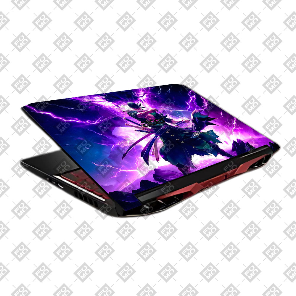 Roronoa Zoro Hell Mode Acer Nitro 5 AN515 45, 55, 57 Laptop Skin
