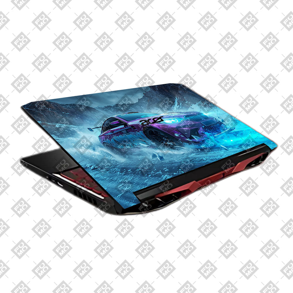 BMW Neon Drift Acer Nitro 5 AN515 45, 55, 57 Laptop Skin