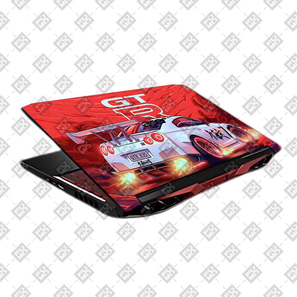 Nissan GTR Turbo Performance Edition Acer Nitro 5 AN515 45, 55, 57 Laptop Skin