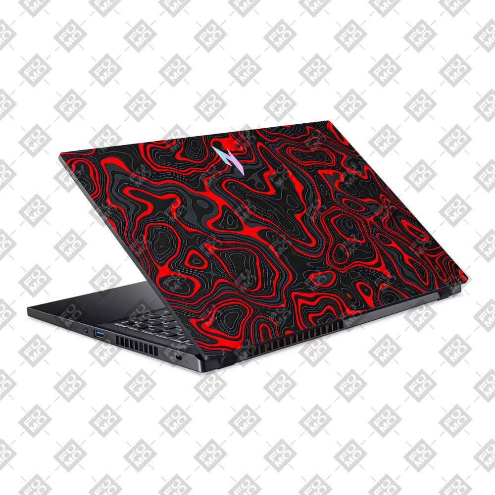 Crimson Waves Acer Nitro V ANV15 51 55CA Laptop Skin