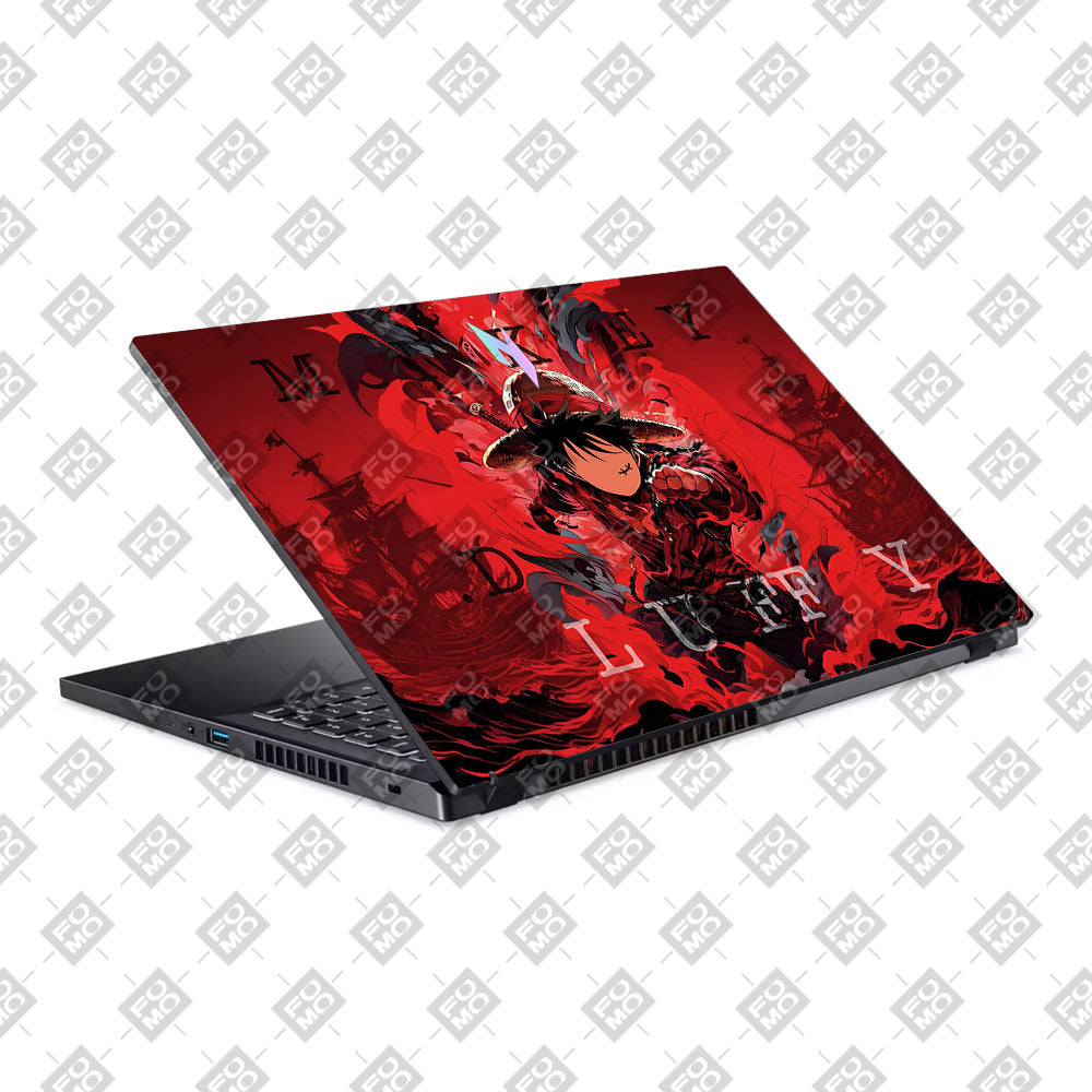 Red King Luffy Acer Nitro V ANV15 51 55CA Laptop Skin