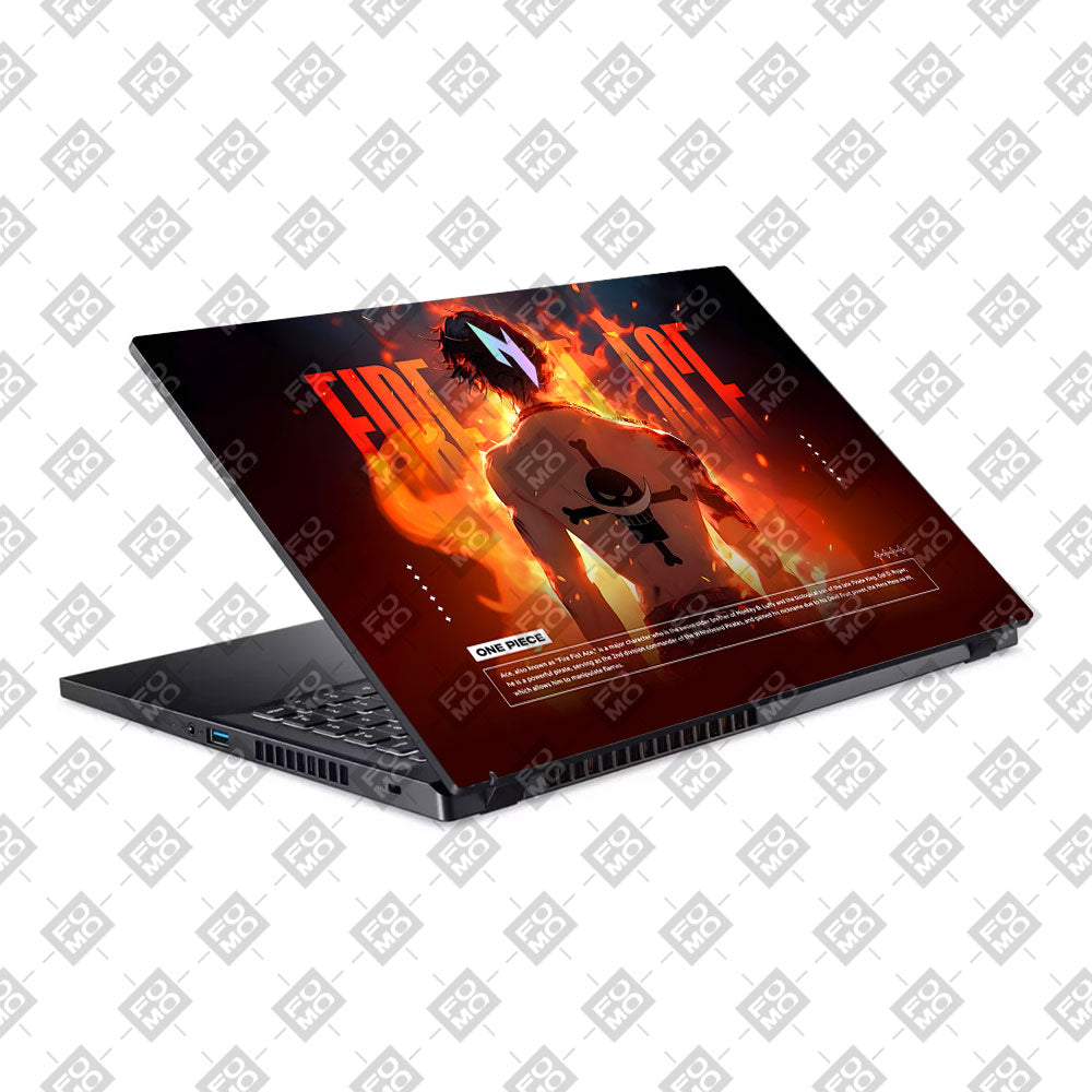 Fire Fist Ace Acer Nitro V ANV15 51 55CA Laptop Skin