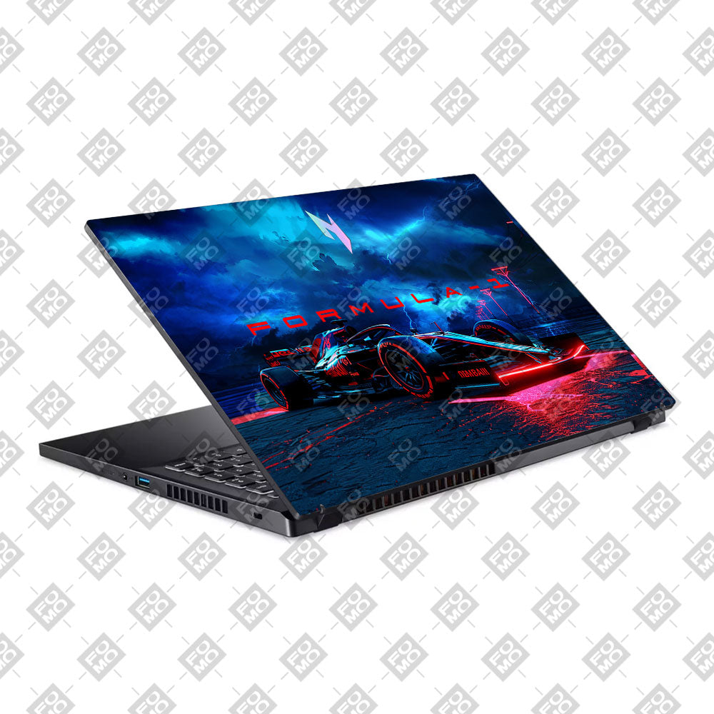 Fututristic Formula 1 Acer Nitro V ANV15 51 55CA Laptop Skin