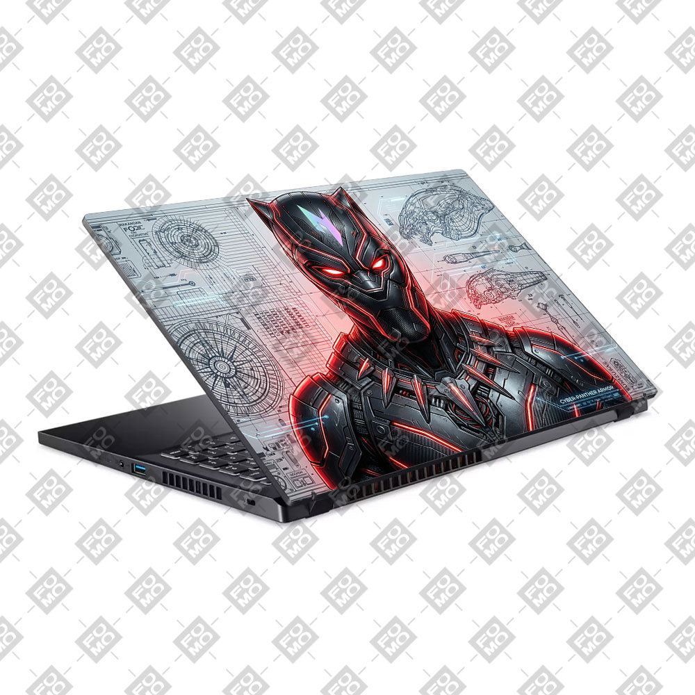 Black Panther Vibranium Tech Acer Nitro V ANV15 51 55CA Laptop Skin