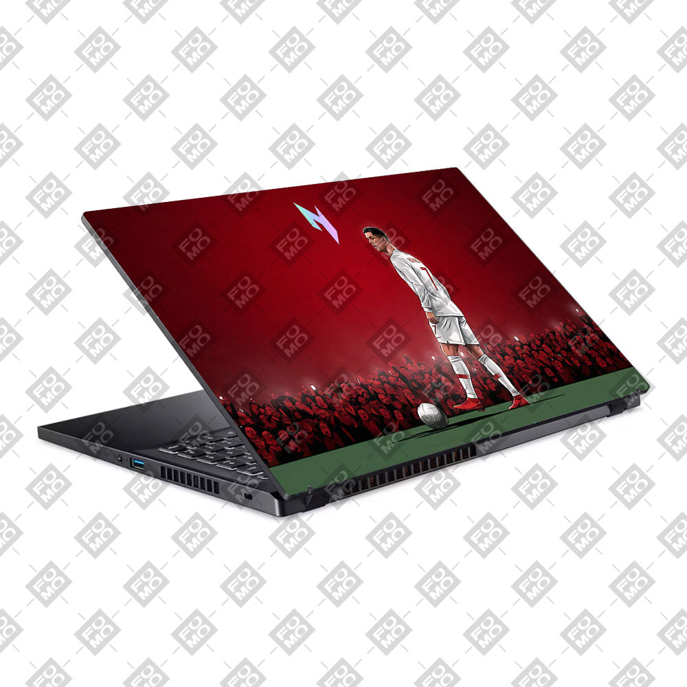 Ronaldo Cold Mode Acer Nitro V ANV15 51 55CA Laptop Skin
