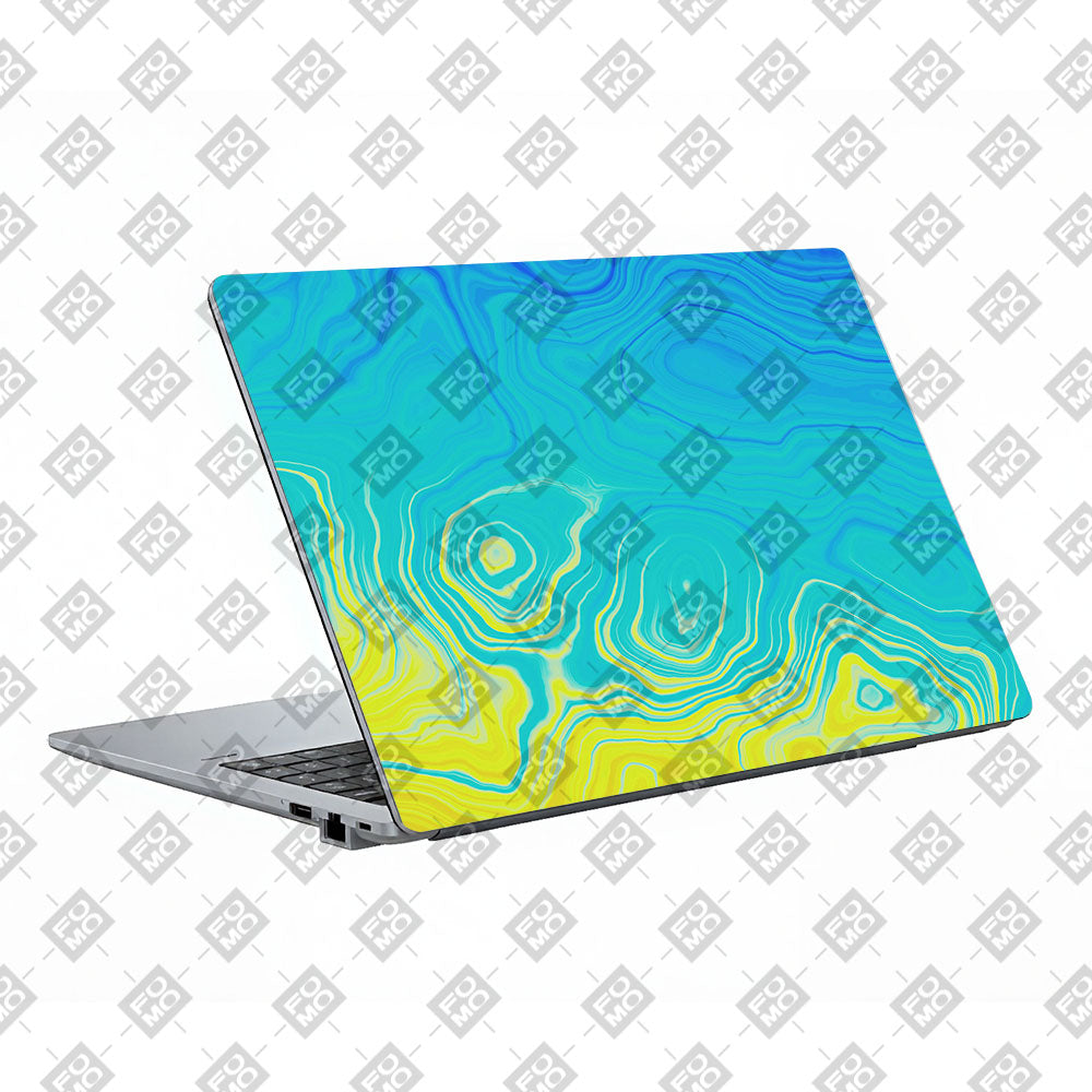 Ocean Gradient Waves Asus ExpertBook P1503 Laptop Skin