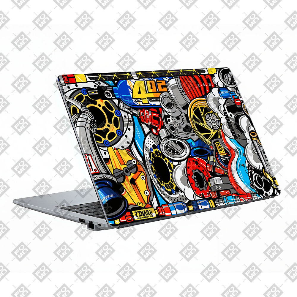 Mechanical Chaos Asus ExpertBook P1503 Laptop Skin