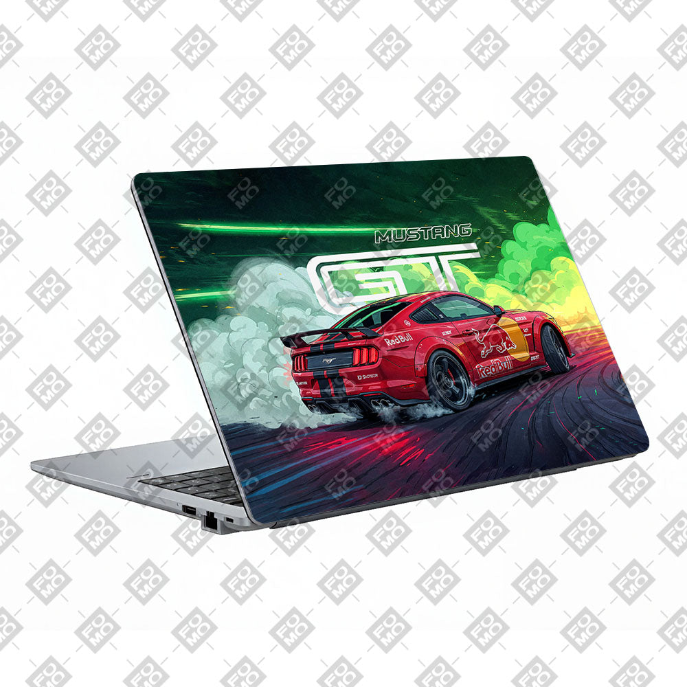 Mustang GT Red Bull Drift Beast Asus ExpertBook P1503 Laptop Skin