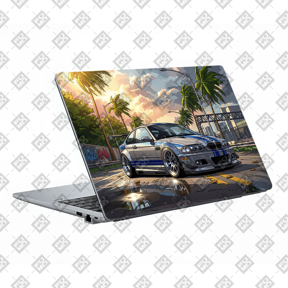 Street Icon BMW E46 Drift Legend Asus ExpertBook P1503 Laptop Skin