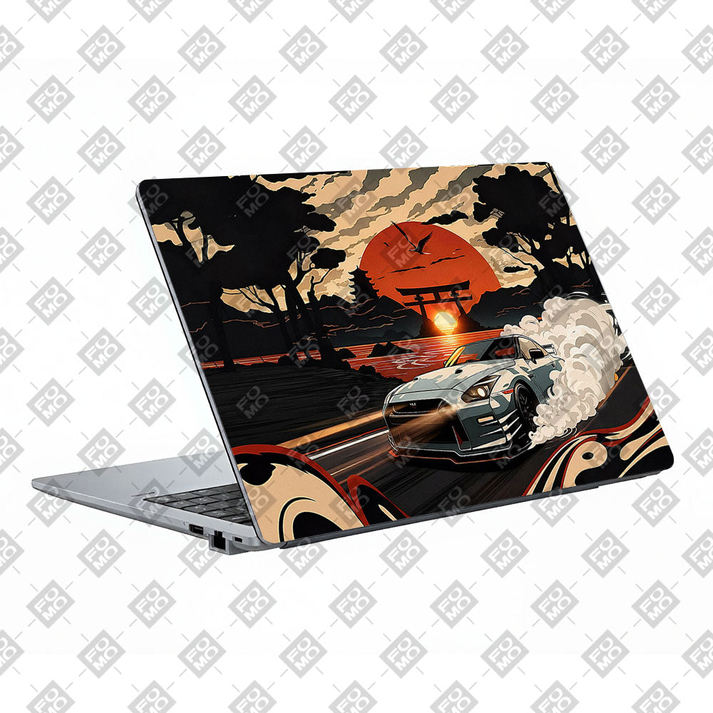 Samurai Rising Sun GTR Asus ExpertBook P1503 Laptop Skin