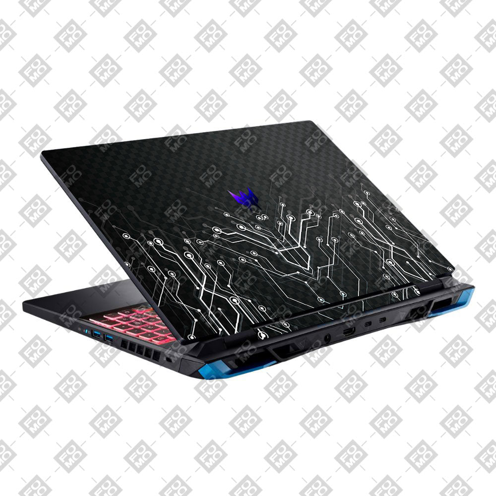Black Digital Circuit Acer Predator Helios Neo 16 N22Q22B Laptop Skin