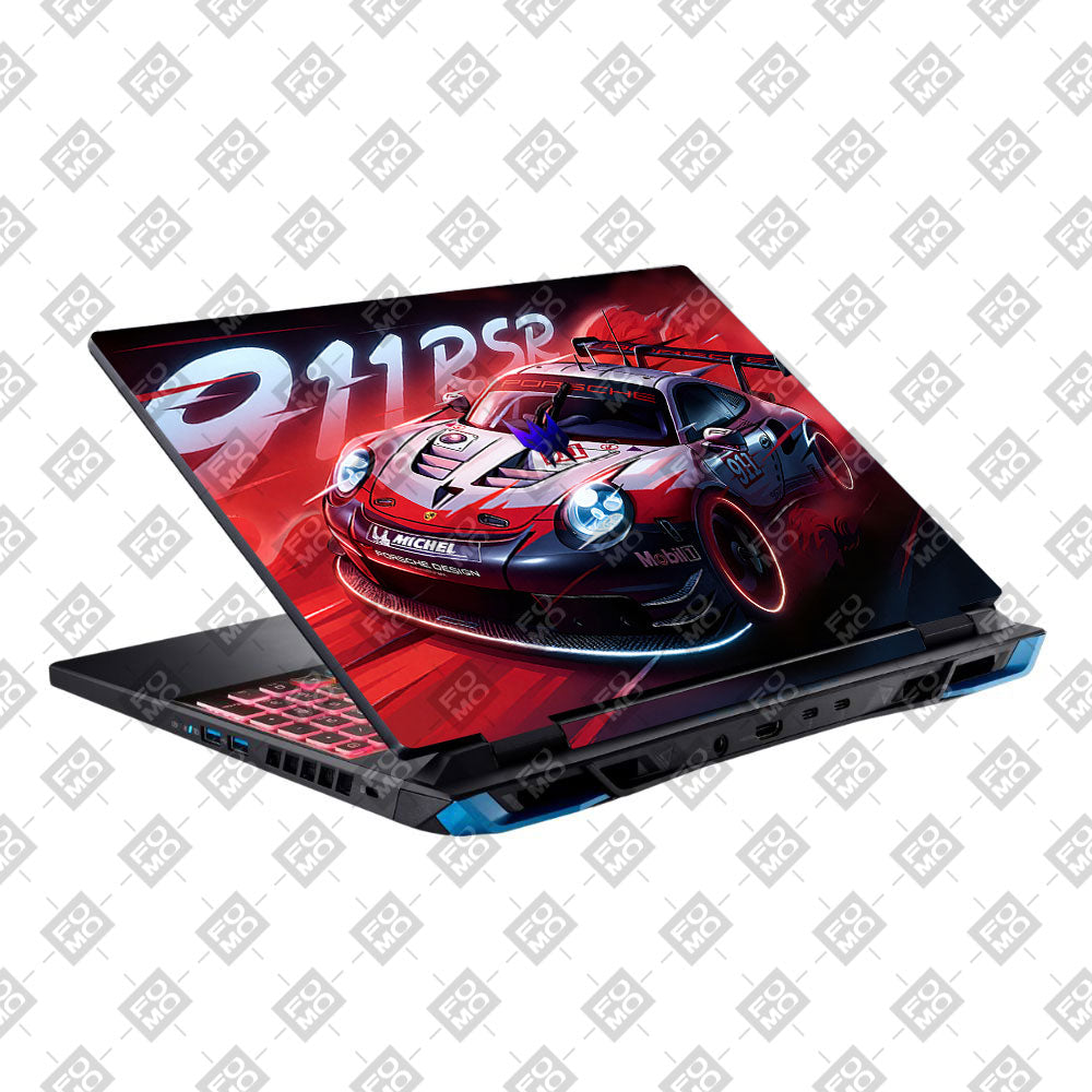 Porsche 911 RSR Acer Predator Helios Neo 16 N22Q22B Laptop Skin