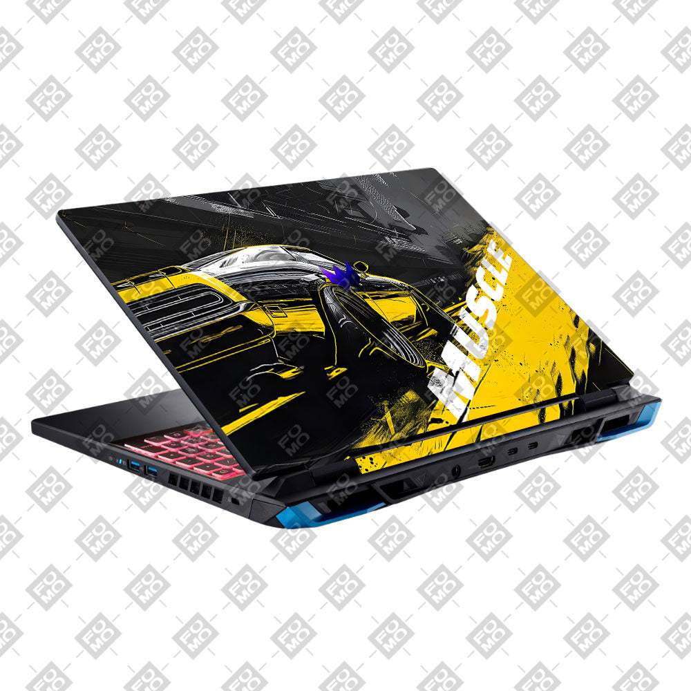 Black Muscle Acer Predator Helios Neo 16 N22Q22B Laptop Skin