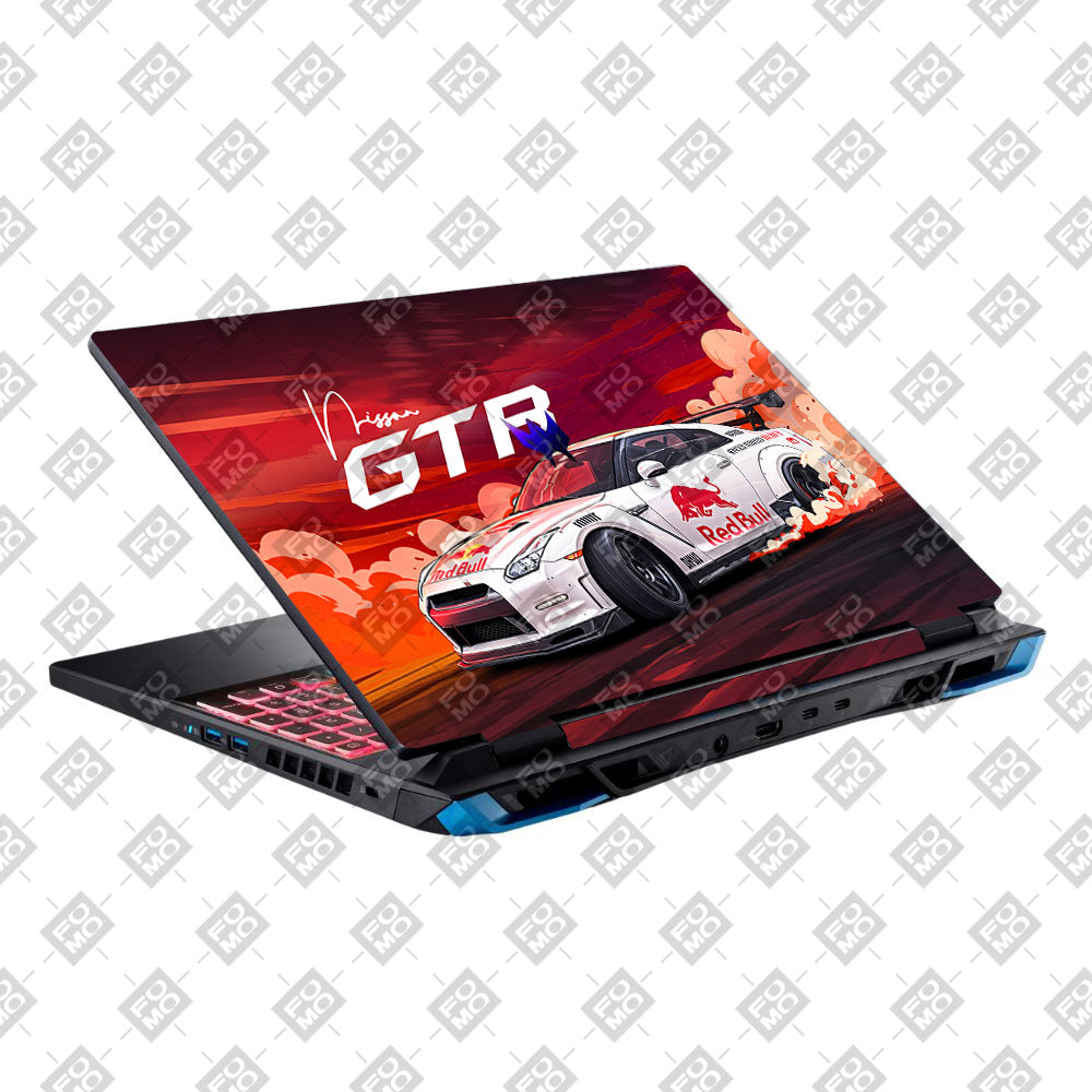Nissan GTR Red Bull Drift Fury Acer Predator Helios Neo 16 N22Q22B Laptop Skin