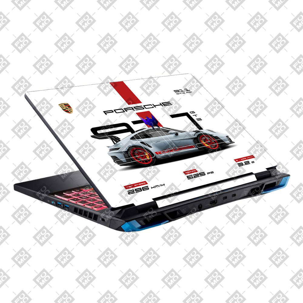 Porsche 911 GT3 RS Acer Predator Helios Neo 16 N22Q22B Laptop Skin
