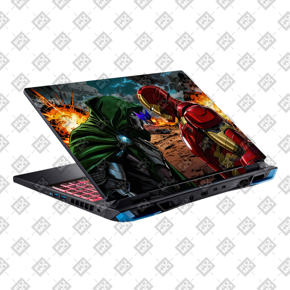 Iron Man vs Doom Acer Predator Helios Neo 16 N22Q22B Laptop Skin