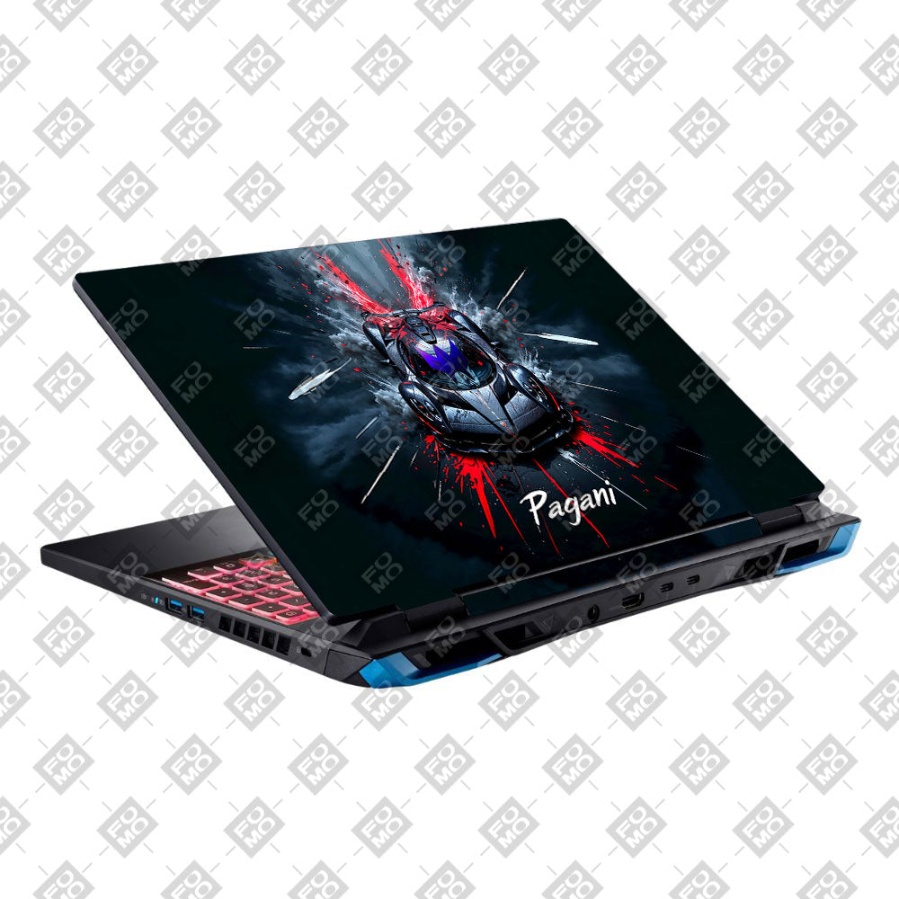 Pagani Midnight Impact Acer Predator Helios Neo 16 N22Q22B Laptop Skin
