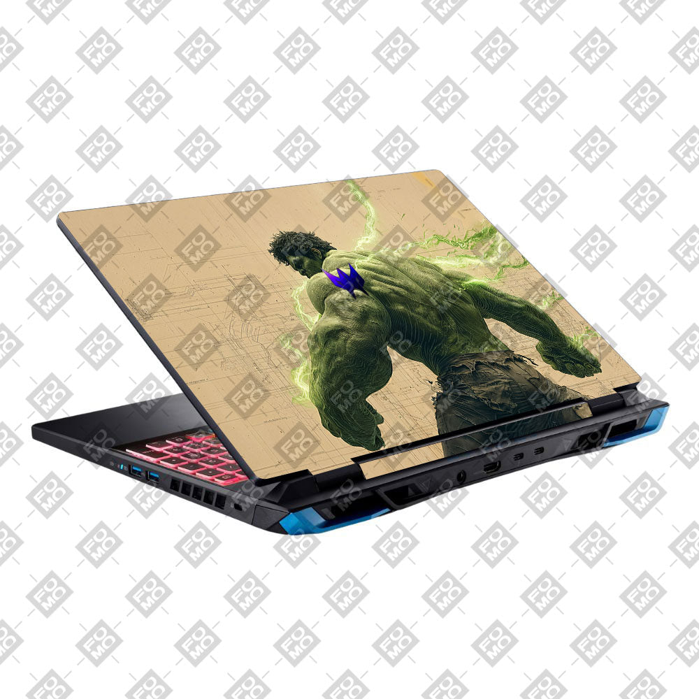 Hulk Unleashed Acer Predator Helios Neo 16 N22Q22B Laptop Skin